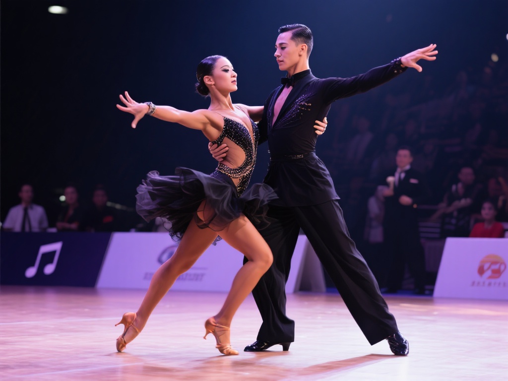 解析完美:体育舞蹈艺术与技术巅峰追求之美 驻留于体育舞蹈的艺术基石之一便是音乐的节奏。舞者通