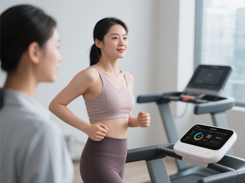 张小姐是一名上班族，长期缺乏运动导致体重上升。然而